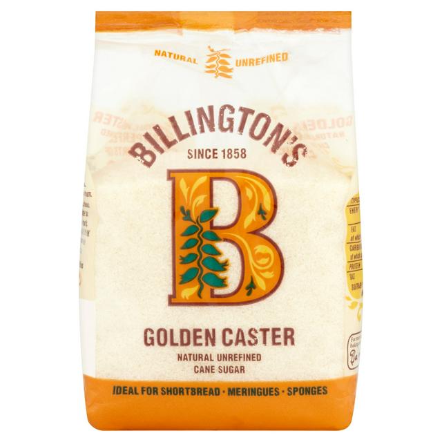 Billington's Golden Caster Cane Sugar (1kg)