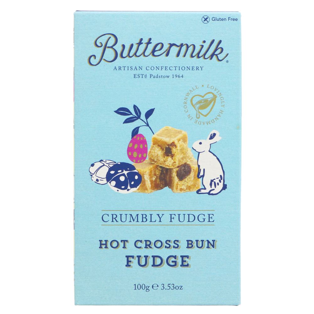 Buttermilk Hot Cross Bun Fudge