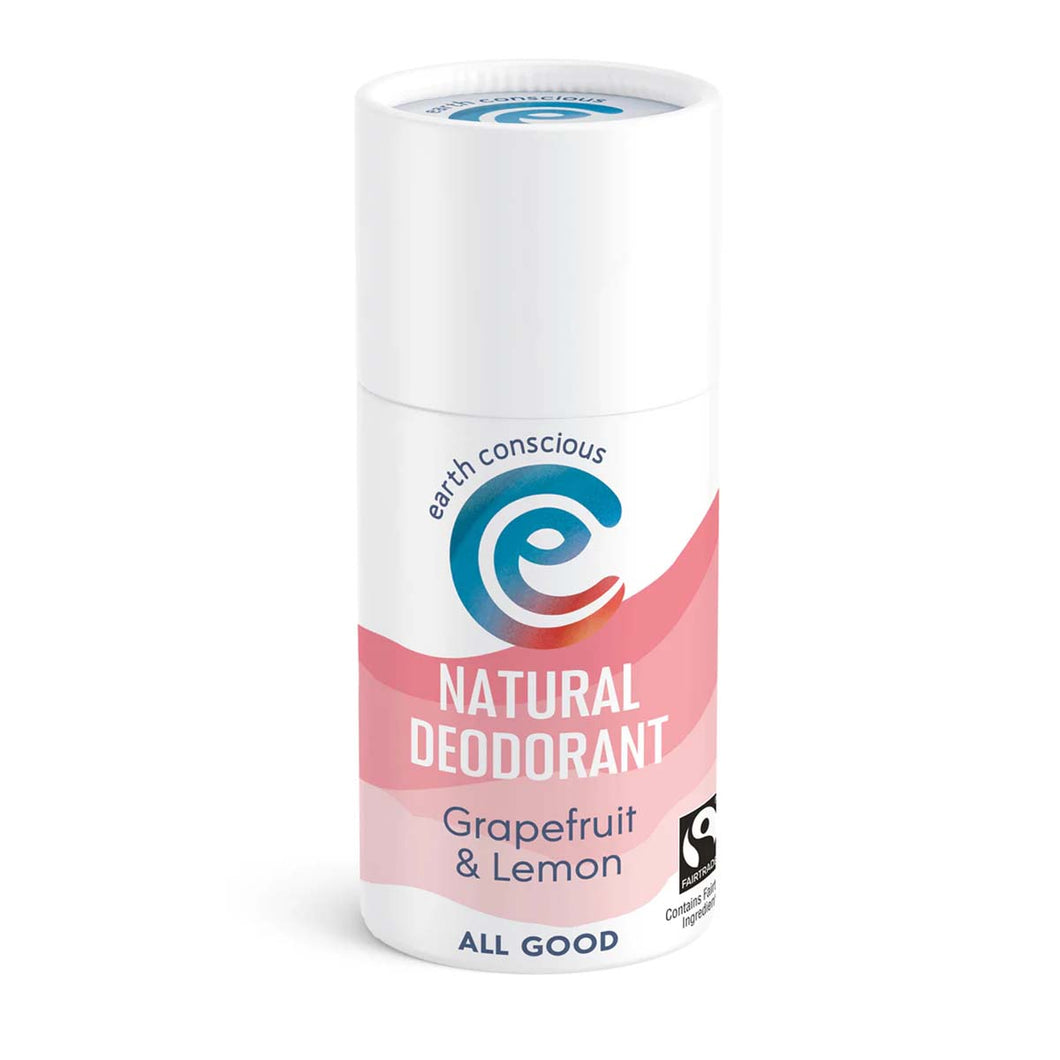 Earth Conscious Deodorant Stick - Grapefruit (vegan)