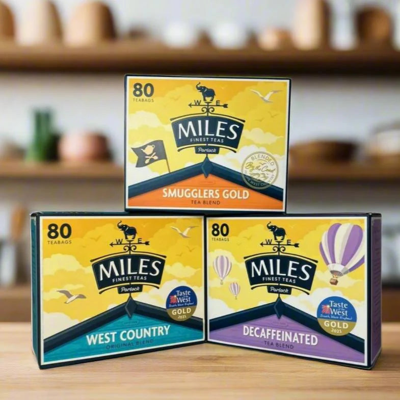 Miles Tea Bag Boxes (80 bags)