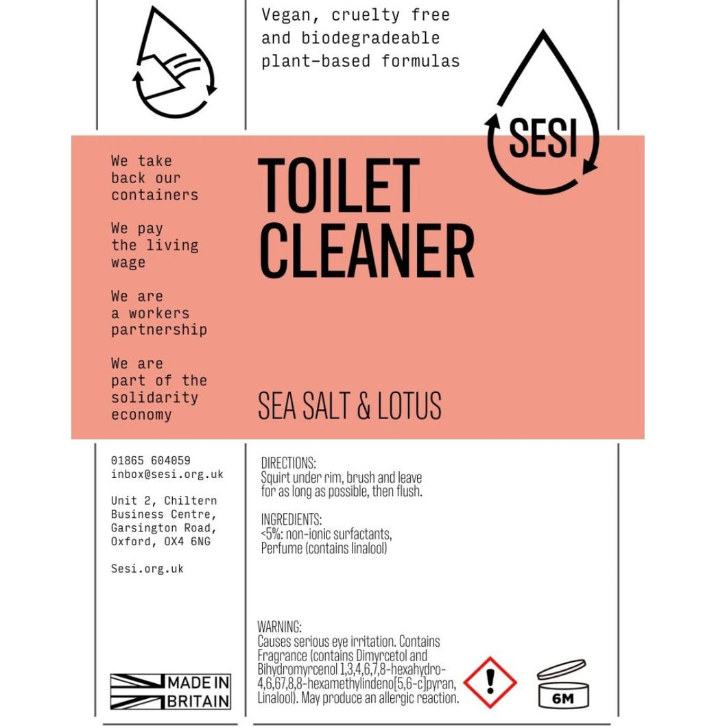 SESI Toilet Cleaner - Lotus & Sea Salt