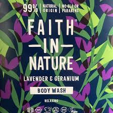 Faith In Nature Body Wash (lavender and geranium)